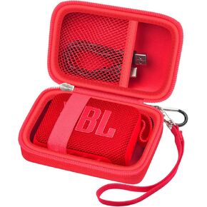 Carrying Case Compatible with JBL Go 3 Portable Bluetooth Wireless Speaker (Blue)