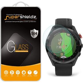 Supershieldz (2 Pack) Designed for Garmin Approach S62 Tempered Glass Screen Protector, Anti Scratch, Bubble Free