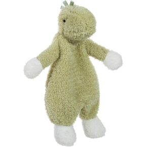 Apricot Lamb Stuffed Animals Hug dinosaur Security Blanket Infant Snuggler Plush baby lovey(Hug dinosaur, 10 Inches)