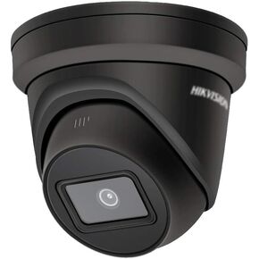 Hik 8MP UltraHD 4K POE IP Camera DS-2CD2385G1-I 2.8mm, Outdoor IR Fixed Turret Network Camera with Low Illumination EXIR 98ft Night Vision, H.265+, WDR DNR, SD Card Slot, VCA, IP67(Black)
