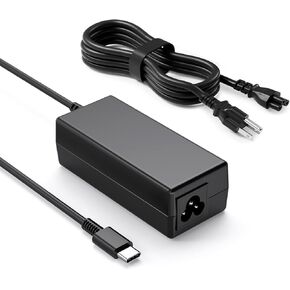 45W USB C Chromebook Charger Replacement for HP, Dell, Lenovo, Acer, Asus, Samsung, Google Chrome Type C Laptop Charger Power Cord