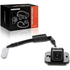 A-Premium Park Assist Camera Rear View Backup Reverse Camera Compatible with Select Honda Models - 2013 2014 2015 Accord Sedan - Replace# 39530-T2A-A01