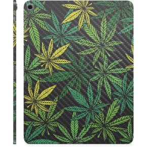 Carbon Fiber Tablet Skin Compatible with Apple iPad Air 11 (M2) 2024 - Cannabis Culture - Premium 3M Vinyl Protective Wrap Decal Cover - Easy to Apply | Crafted in The USA by MightySkins