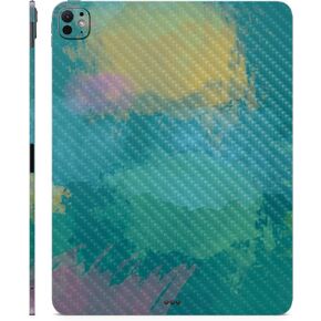 Carbon Fiber Skin Compatible with Apple iPad Pro 11 (M4) 2024 - Cow Hide - Premium 3M Vinyl Protective Wrap Decal Cover - Easy to Apply | Crafted in The USA by MightySkins