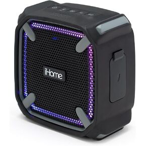 iHome Waterproof Bluetooth Speaker with Color Changing Lights, iP67 Certified Portable Speaker Ideal for The Pool, Beach, Hiking, Kayaking (IBT371BGC) in Saudi Arabia