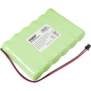 HQRP Battery Compatible with 6PH-H-4/3A3600-S-D22 DSC IMPASSA SCW9057 SCW9055 Alarm Panel 9057 SCW-9057 SCW-9055 9O57 ADT 17000145 17000152 Security System 6PH-H-4/3A36OO-S-D22 7.2V 3600mAh