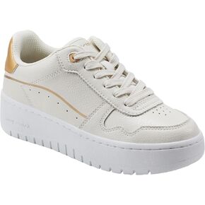 Easy Spirit Women's Onyx Sneaker, Cream Gold, 7.5