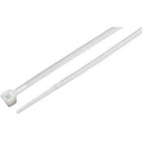 South Main Hardware 848165 11-in, 1,000-Pack 75-lb, Natural, Standard Nylon Cable Tie, 1000 Piece