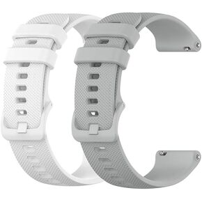YEEJOK Silicone Watch Bands Compatible for Samsung Galaxy Watch 3 45mm /Galaxy Watch 46mm /Samsung Gear S3 Frontier/Classic, 22mm Silicone Watch Strap for Men Women