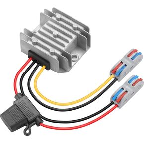 20-72V to 12V 10A MAX Step Down Converter Buck Converter IP67 Waterproof for Instrumentation