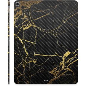 Carbon Fiber Tablet Skin Compatible with Apple iPad Air 13 (M2) 2024 - Solid Olive - Premium 3M Vinyl Protective Wrap Decal Cover - Easy to Apply | Crafted in The USA by MightySkins