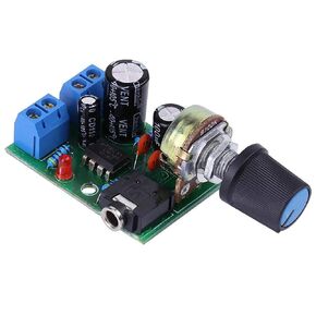 1 * LM386 Super Mini Audio Amplification Amplifier Module Board 3V-12V Digital Audio Power Amplifier Board