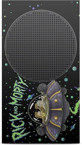 Head Case Designs Officially Licensed Rick And Morty The Space Cruiser Graphics Vinyl Sticker Gaming Skin Decal Cover Compatible With Xbox Series S Console and Controller Bundle in Kuwait