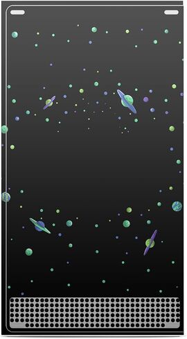 Head Case Designs Officially Licensed Rick And Morty The Space Cruiser Graphics Vinyl Sticker Gaming Skin Decal Cover Compatible With Xbox Series S Console and Controller Bundle in Kuwait