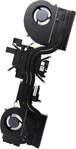 Deal4GO وحدة المعالجة المركزية الرسومات GPU تبريد غرفة التبريد مروحة الجمعية FJ5DK 0FJ5DK استبدال لديل Alienware 17 R5 مع GTX 1080 1070 1060 in Saudi Arabia