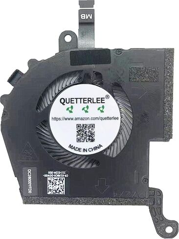 Replacement New Laptop CPU + GPU Cooling Fan for DELL Alienware Dell Alienware X14 R1 RTX3050 9-needle Series 0198CH 05PF30 ND75C85-21F10 ND75C86-21F11 DC28000YFD0 DC28000YED0 DC05V 0.80A Fan in Saudi Arabia