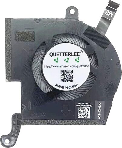 Replacement New Laptop CPU + GPU Cooling Fan for DELL Alienware Dell Alienware X14 R1 RTX3050 9-needle Series 0198CH 05PF30 ND75C85-21F10 ND75C86-21F11 DC28000YFD0 DC28000YED0 DC05V 0.80A Fan in Saudi Arabia