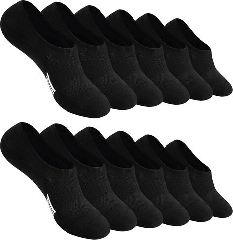 لا تظهر الجوارب النسائية الرياضية غير زلة خففت الجوارب المنخفضة قطع غير مرئية جوارب مخفية لا تظهر الجوارب 6 أزواج in Kuwait