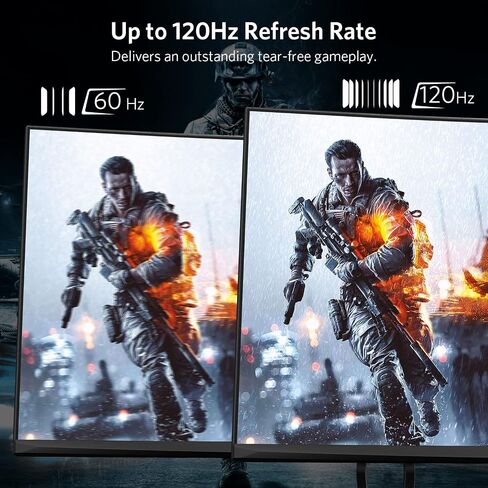 35" Ultra Wide QHD 21:9 Gaming Monitor, with Adaptive Sync, 120Hz Refresh Rate, Picture in Picture, By sRGB 99%, 2xHDMI 2xDisplay Ports, R1800, 3440*1440P, (DP Cable Included), Black (V3L6W) in Saudi Arabia