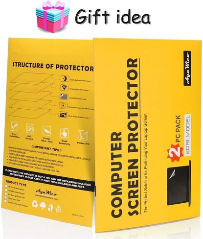 2PC Pack Blue Light Blocking Laptop Screen Protector, Blue Light Filter for Notebook Computer Screen (13.3 inch) in Saudi Arabia