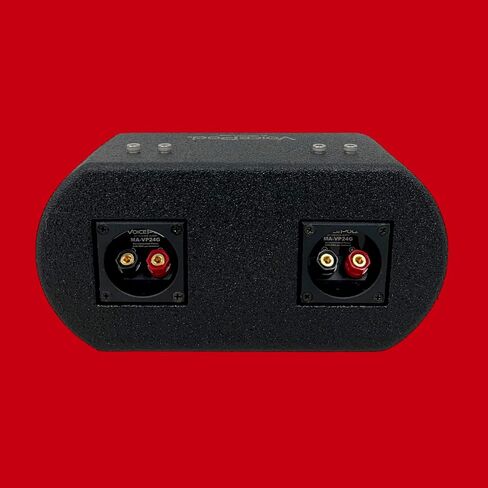 Menace AUDIO VOICEPOD ثنائي النطاق متوسط ​​المدى مقاس 4 بوصات - أحمر in Kuwait