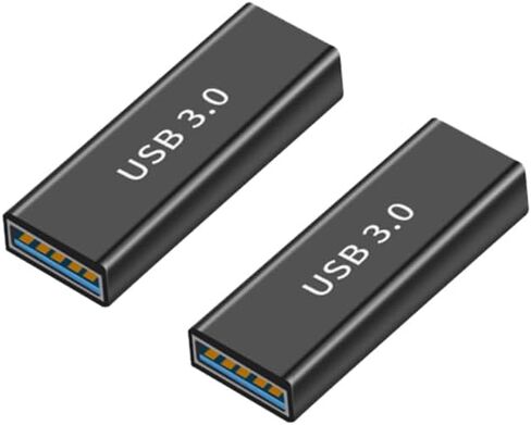 محول USB إلى USB، 2 حزمة محول USB أنثى إلى أنثى محول USB أنثى إلى أنثى، USB أنثى إلى أنثى موصل USB إلى USB أنثى USB إلى أنثى مقرنة USB أنثى إلى أنثى in Saudi Arabia