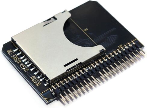 SD Storage to 2.5 IDE 44pin SSD Adapter Converter SD Card to Laptop Host 2.5 IDE 43pin SSD Expansion Board Black in Saudi Arabia