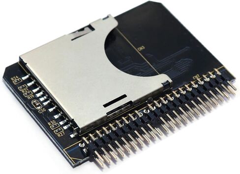 SD Storage to 2.5 IDE 44pin SSD Adapter Converter SD Card to Laptop Host 2.5 IDE 43pin SSD Expansion Board Black in Saudi Arabia