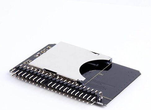 SD Storage to 2.5 IDE 44pin SSD Adapter Converter SD Card to Laptop Host 2.5 IDE 43pin SSD Expansion Board Black in Saudi Arabia