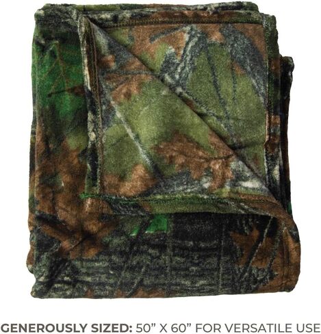 Ultra Soft Coral Fleece Camo Throw Blanket | Cozy, Plush Baby Blanket for Kids | Camo Prints | Washable | Wide Size for Extra for Warmth & Comfort | Cute in Saudi Arabia