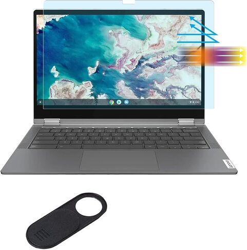 Anti Blue Light Screen Protector for Lenovo Chromebook Flex 5 2-in-1 Laptop 13 inch Eye Protection Anti UV Glare Filter Flim Anti Glare Screen Filter Protector in Saudi Arabia