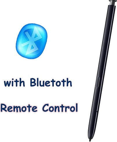 Galaxy Note 10 Plus Pen withBluetooth Function for Samsung Galaxy Note 10 5G Stylus Pen Replacement Remote Control for Samsung Note 10, Note 10 Plus, Note 10 Ultra S Pen(Black) in Saudi Arabia