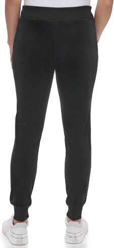 Calvin Klein Women's Misses Comfortable Jogger Everyday Velour Drawstring Pant in Saudi Arabia