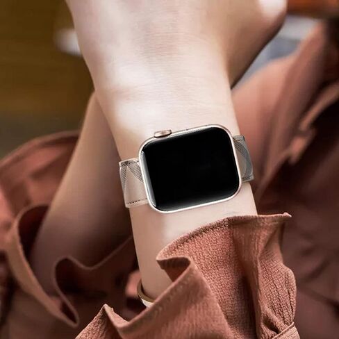 سوار فاخر مصمم متوافق مع ساعة Apple 38 مم 40 مم 41 مم 42 مم 44 مم 45 مم 49 مم للرجال والنساء، أساور معصم بديلة من الجلد البيج المنقوش الفاخر حزام قابل للتعديل لـ iWatch SE Ultra 9 8 7 6 5 4 3 2 1 in Saudi Arabia