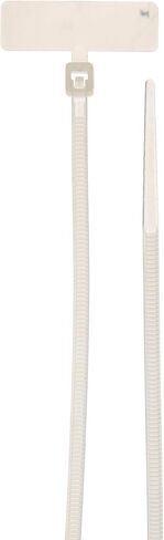 NSI - 418F-ID Identification Marker Flag Cable Tie, 18lbs Tensile Strength, 3/4" Bundle Diameter, 1.00" x 0.310" Marker, 0.100" Width, 4" Length in Saudi Arabia