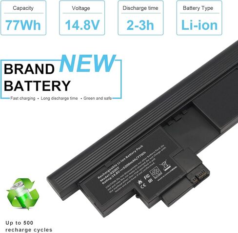 يتوهم شراء بطارية الكمبيوتر المحمول لجهاز IBM ThinkPad X200 Tablet Series X201 اللوحي لينوفو ثينك باد 43R9256/AB 43R9257 43R9256 42T4564 in Kuwait