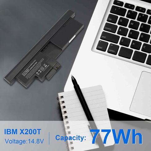 يتوهم شراء بطارية الكمبيوتر المحمول لجهاز IBM ThinkPad X200 Tablet Series X201 اللوحي لينوفو ثينك باد 43R9256/AB 43R9257 43R9256 42T4564 in Kuwait