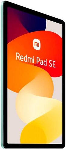 Xiaomi Redmi Pad SE Only WiFi 11" Octa Core 4 Speakers Global ROM Dolby Atmos 8000mAh Bluetooth 5.3 8MP + (33w Dual USB Fast Car Charger Bundle) (Mint Green Global ROM, 128GB + 6GB) in Saudi Arabia