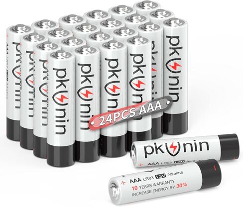 PKUNIN 120 Pack AAA Batteries Alkaline 1.5V Triple A Batteries AAA Battery 120 Pack for Flashlight Toys Remote Control Clocks in Saudi Arabia
