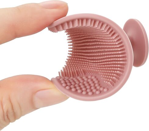 PandaEar Baby Cradle Cap Brush, Silicone Baby Bath Brush Massage Brush Set for Dry Skin, Cradle Cap, and Eczema, 4 Pack (Blue) in Saudi Arabia