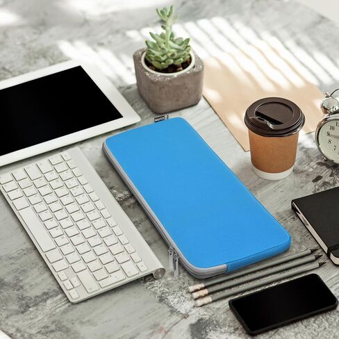 حافظة لوحة مفاتيح من النيوبرين للوحة مفاتيح Apple MC184LL/B اللاسلكية بلوتوث، حافظة لوحة مفاتيح واقية مع سحاب للوحة المفاتيح اللاسلكية الصغيرة، أسود in Saudi Arabia