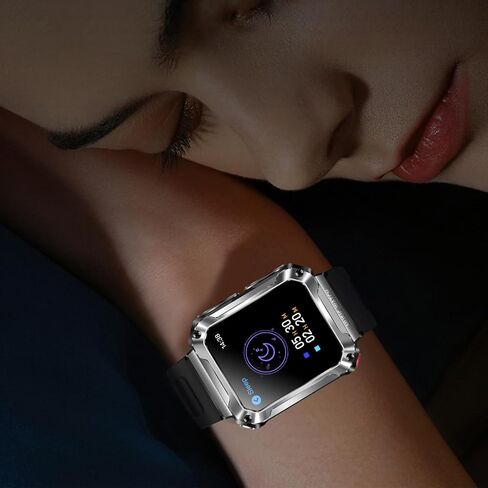 Smart Watch with Earbuds, 1.52-inch AMDLED Screen, 8763EW Chip, Sport Watch, Bluetooth Message Notification, Answer/Dial Calls, Spanish Language Support in Saudi Arabia