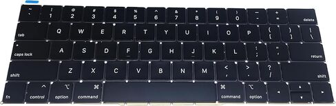 Replacement Keyboard and Rivet Screws Compatible with MacBook Pro 13-inch Retina Display 13-inch Model A1989 15-inch Model A1990 2018-2019 Year EMC 3214 EMC 3358 EMC 3215 EMC 3359 in Saudi Arabia