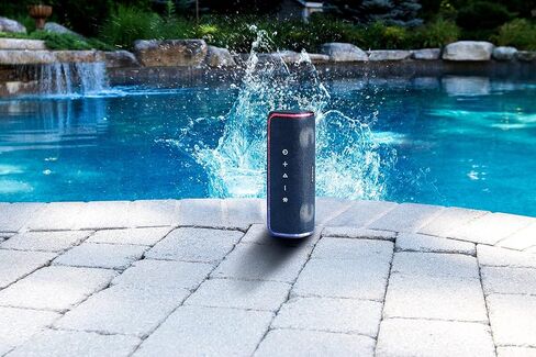 ION Audio Slam Jam-IPX7 Waterproof Bluetooth Speaker with Microphone, Rechargeable Battery, 15 Drum Sounds, Aux Input and USB Charge Port in Saudi Arabia