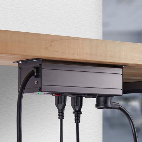 StarTech.com 4-Outlet Industrial Power Strip 125V/15A, EMI/RFI Isolation, Mountable PDU, 8ft/2.4m Power Cord, NEMA 5-15P/R in Saudi Arabia