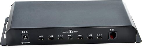 بو تكساس | محول إيثرنت جيجابت بـ 8 منافذ مع PoE سلبي على 7 منافذ - طاقة عبر إيثرنت لأجهزة 802.3af أو 24 فولت in Kuwait