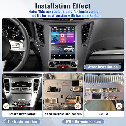 SIXWIN Android Car Stereo for Subaru Outback Legacy 2010-2014 9.7 بوصة تعمل باللمس راديو السيارة مع Apple Carplay اللاسلكي Android Auto 1G+32G GPS Navigation بلوتوث FM WiFi HiFi كاميرا احتياطية MIC in Saudi Arabia