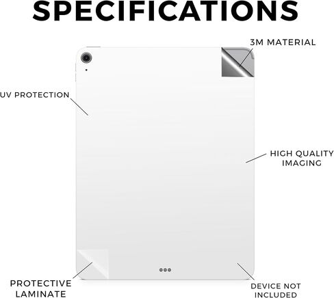 Carbon Fiber Tablet Skin Compatible with Apple iPad Air 13 (M2) 2024 - Battle Ball - Premium 3M Vinyl Protective Wrap Decal Cover - Easy to Apply | Crafted in The USA by MightySkins in Saudi Arabia