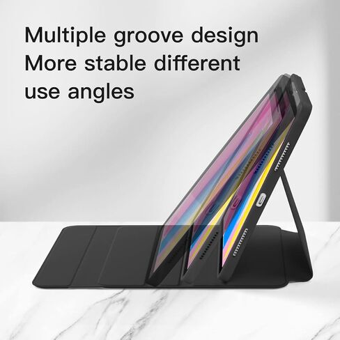 Rotatable Keyboard Case for New iPad 10.9 inch 10th Generation 2022, 360 Degree Rotation & Auto Wake/Sleep,Magnetic Detachable Wireless Bluetooth Keyboard for Apple iPad 10.9 Inch 2022(black) in Kuwait