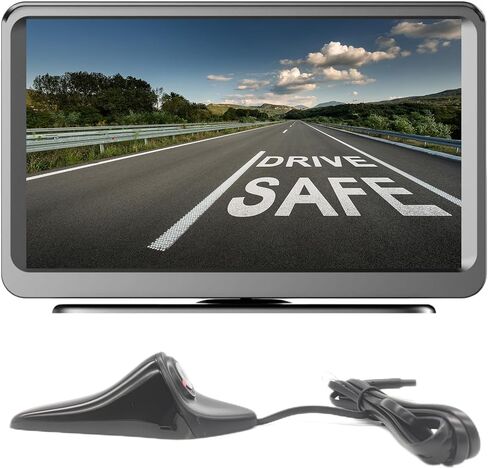 7-inch Vehicle Side Blind Area Display,Electronic Blind spot Rearview Mirror Camera with rotatable Lens,120 ° Wide Angle View, Paste Installation, AHD720/1080P,Waterproof Night Vision(Black) in Saudi Arabia